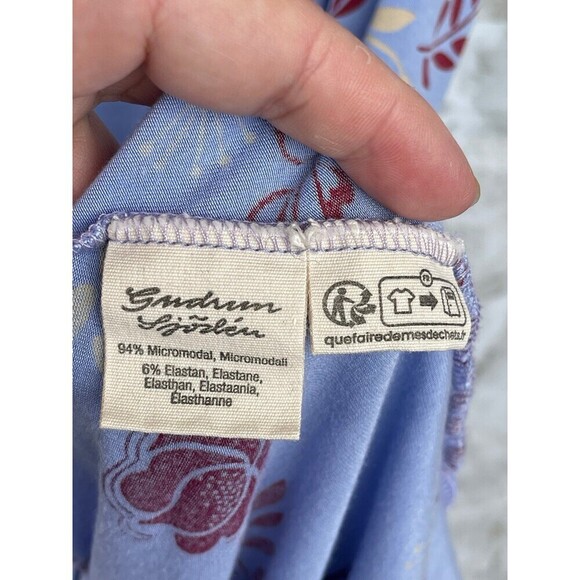 Gudrun SJoden micromodal floral print size medium dress - Picture 6 of 8